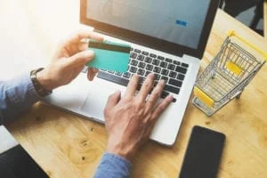 business online shopping and sale concept