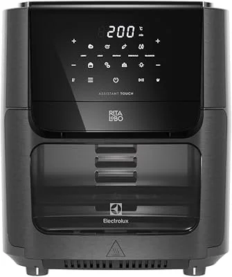 Anúncio patrocinado – Electrolux Air Fryer Forno 5 em 1 12L 1700W Digital 1 Bandeja Antiaderente 5 modos preparo 7 Receita...