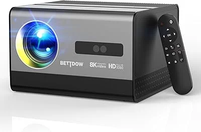 Anúncio patrocinado – Bettdow Projetor 4k 8k 18000 Lumens Hd 1080p Compatível Completo De Android 12, Smart Projetores Ret...