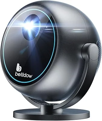 Anúncio patrocinado – [Foco elétrico]Bettdow Mini Projetor Portatil 360° Tv Android 11/ios 4k 1080p 9000 Lumens, Smart Pro...