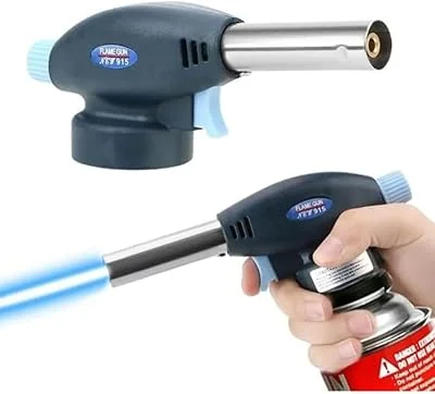 Anúncio patrocinado – Maçarico Portátil Culinária Gourmet com Acendimento Automático via gatilho, Chama Ajustável até 130...