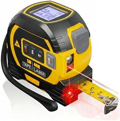 Anúncio patrocinado – Trena a Laser Digital Fita Métrica Multifuncional Alta Precisão Calcula Área, Volume e Soma e Subtra...