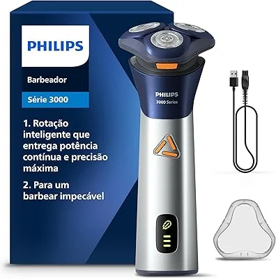 Barbeador Elétrico Shaver Série 3000 6D S3881/00 Philips