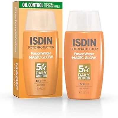 ISDIN Protetor Solar Facial Fusion Water Magic Glow FPS 30-50ml