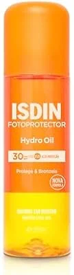ISDIN Protetor Solar Corporal e Bronzeador HydroOil FPS 30 - 200ml