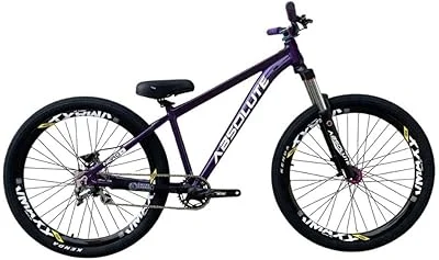 Bicicleta aro 26 Absolute Nero 5 Rebaixada 1x1v Single Sem Marcha do Grau Freio a Disco Freeride aros Vmaxx Pretos Pneus F...