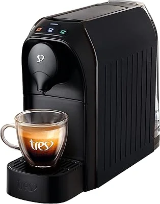 3 Corações TRES Cafeteira Espresso e Multibebida Passione Preta - 127V