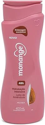 Monange Hidratante Hidratação Intensiva Para Pele Seca Com Leite De Amêndoas 400Ml