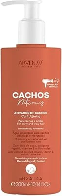 Anúncio patrocinado – Ativador de Cachos Arvensis Cachos Naturais Ondulados e Cacheados - 300ml