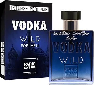 Perfume Importado Paris Elysees Eau De Toilette Masculino Vodka Wild 100ml