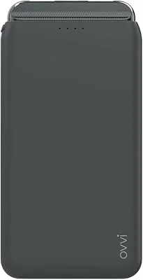 Carregador Portátil Power Bank 12.000 mAh Ovvi Cinza