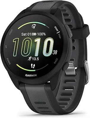 Garmin Relógio Forerunner 165 - 43mm com Monitor Cardíaco de Pulso e GPS
