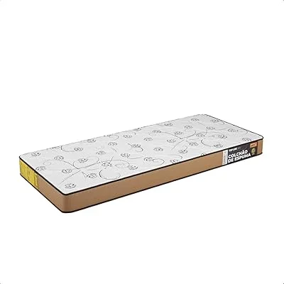 Colchão Solteiro Plumatex D33 1,88x88x14cm Inteiriço Certificado INMETRO Dupla Face Suporte até 100kg Conforto e Firmeza I...