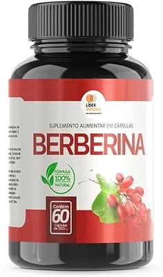 Berberina 500mg – Suplemento Alimentar em Cápsulas (60 cápsulas)