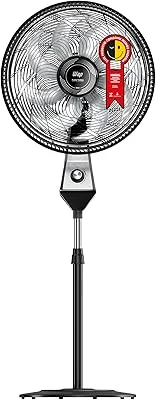 WAP Ventilador de Coluna 50cm FLOW TURBO, com Tecnologia Silenciosa e Econômica, 8 Pás e 3 Velocidades, 180W 220V