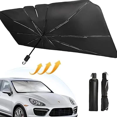 Anúncio patrocinado – Quebra-Sol Portátil para Carro com Isolamento Térmico e Revestimento Refletivo – Protetor de Para-Br...