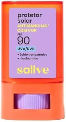 Anúncio patrocinado – Sallve Protetor Solar Bastão Antimachas FPS 90 com Cor 3-15g