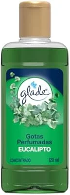 Glade Aromatizador de Ambiente Eucalipto, Gotas Perfumadas com Óleos Essenciais, 120ml