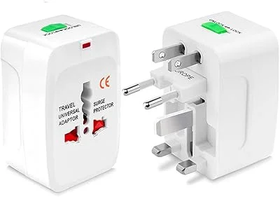 Anúncio patrocinado – Adaptador Universal Tomada Bivolt Para Viagem Padrão Internacional 150 países EUA, UK, JP, AU, EU - ...