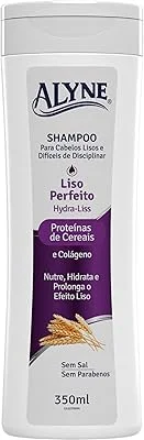 Anúncio patrocinado – Alyne, Shampoo para cabelos, Liso Perfeito, 350 ml, Roxa