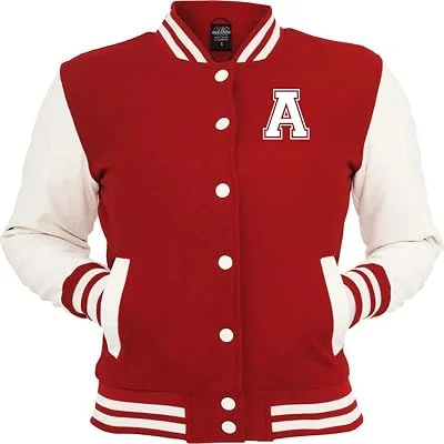 Jaqueta College Americana Letra A Bordada