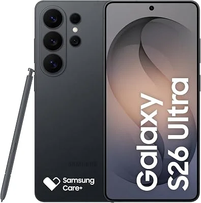 Celular Samsung Galaxy S26 Ultra 5G, 256GB, 12GB RAM, Câmera Quádrupla, Tela Grande de 6.9" - Preto