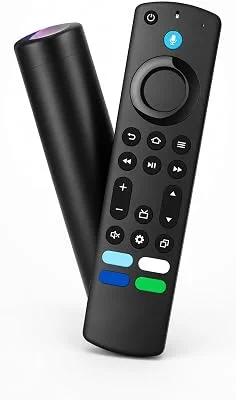 Anúncio patrocinado – Controle Remoto com Comando de Voz compatível com Stick e Stick 4K, Teclas de Atalho, Funções de Con...