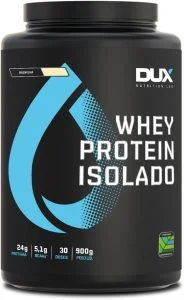 Whey Protein Isolado Pote 900 g (Baunilha) - Dux Human Health