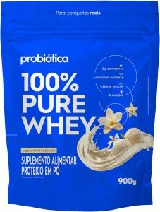 100% Pure Whey Nova Fórmula Refil 900 g (Baunilha) - Probiótica