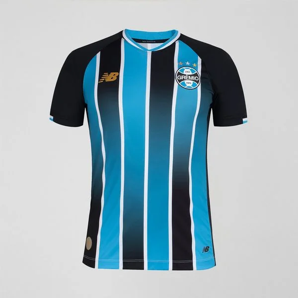 Camisa Home Torcedor Grêmio 2026 Masculina por R$299,99 na New Balance (25% OFF)