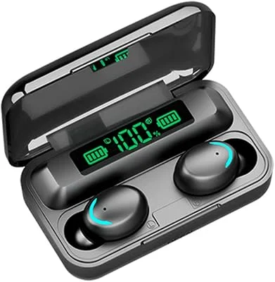 Moniss F9-5 Fones de ouvido sem fio BT Touch Control 8D Fones de ouvido de som HiFi Fones de ouvido com cancelamento de ru...
