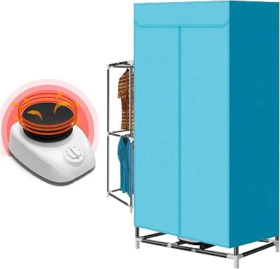 TEMU-SC Secadores Portáteis De 1000 W Para Lavanderia, Secadora Roupas, Mini Máquina Elétrica Apartamento, Trailer, Viagem...