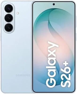 Celular Samsung Galaxy S26+ 5G, 512GB, 12GB RAM, Câmera Tripla de 50+12+10, Tela Grande de 6.7" - Azul - Você ganha o dobro de memória (512GB) pelo mesmo preço de 256GB