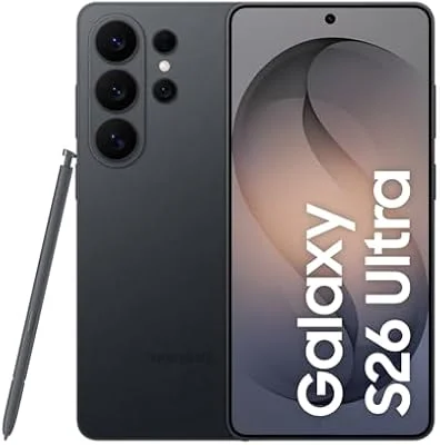 Celular Samsung Galaxy S26 Ultra 5G, 512GB, 12GB RAM, Câmera Quádrupla, Tela Grande de 6.9" - Preto - Você ganha o dobro de memória (512GB) pelo mesmo preço de 256GB