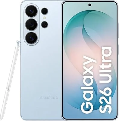 Vá para a página de detalhes de “Celular Samsung Galaxy S26 Ultra 5G, 512GB, 12GB RAM, Câmera Quádrupla, Tela Grande de 6.9" - Azul - Você ganha o dobro de memória (512GB) pelo mesmo preço de 256GB”. Avaliado com 5 de 5 estrelas por 1 avaliações. Qualificado para o Prime.