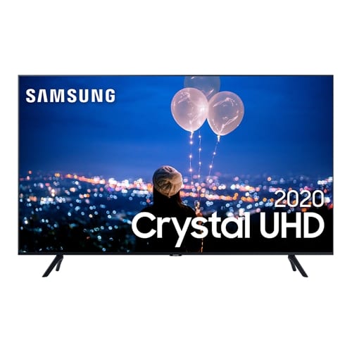 Smart TV LED 55 Pol Borda Infinita 4K Samsung 55TU8000 Crystal UHD USB Wi-fi