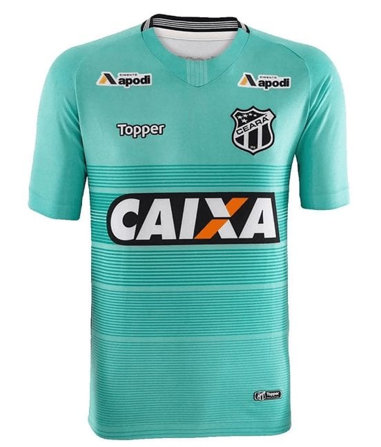 Camisa Topper Ceará Oficial II Goleiro 2018 Juven – Verde