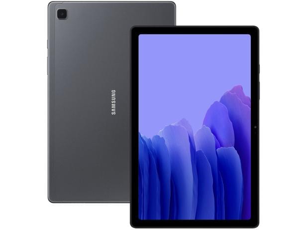 Tablet Samsung Galaxy Tab A7 10,4” Wi-Fi 64GB – Android Octa-Core Câm. 8MP + Selfie 5MP