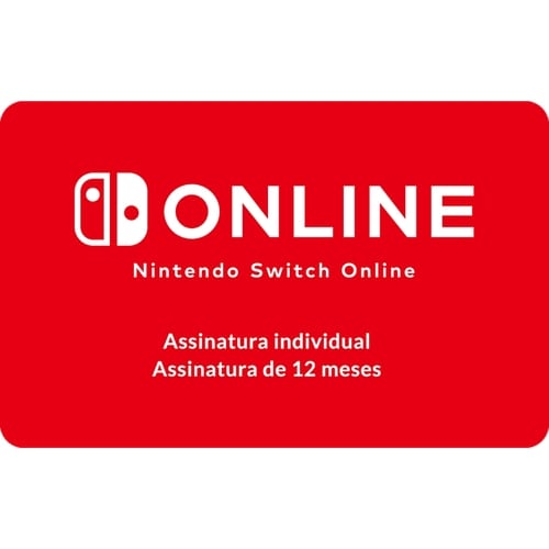 Gift Card Digital Nintendo Switch On 12 meses