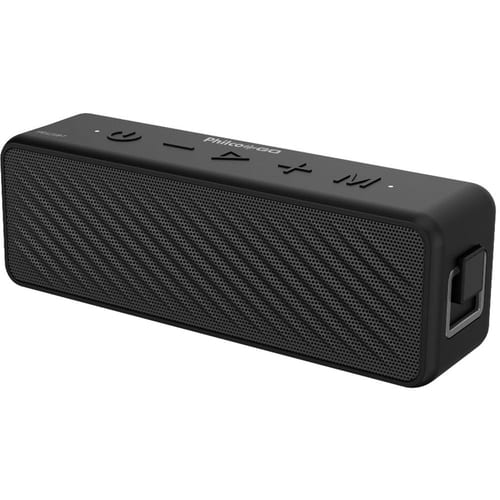 Caixa de Som Bluetooth Philco Go Speaker Pbs25bt Preto – 25W USB Hands Free para Atendimento de Chamadas e Ipx7 à Prova d’água