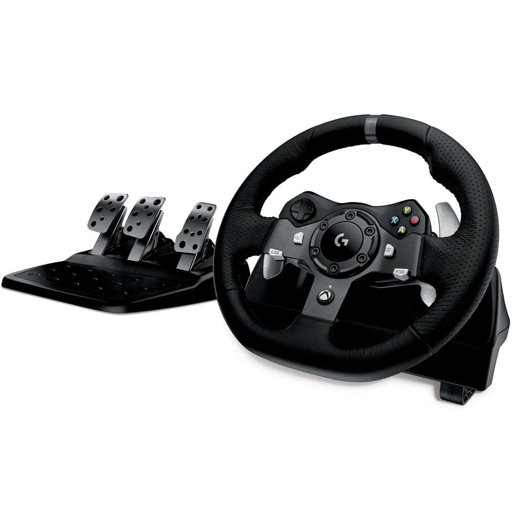 Volante Logitech G920 Driving Force para Xbox One e PC – 941-000122