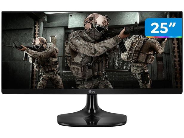 Monitor Gamer LG 25UM58G 25” LED IPS – Full HD HDMI 75Hz 1ms