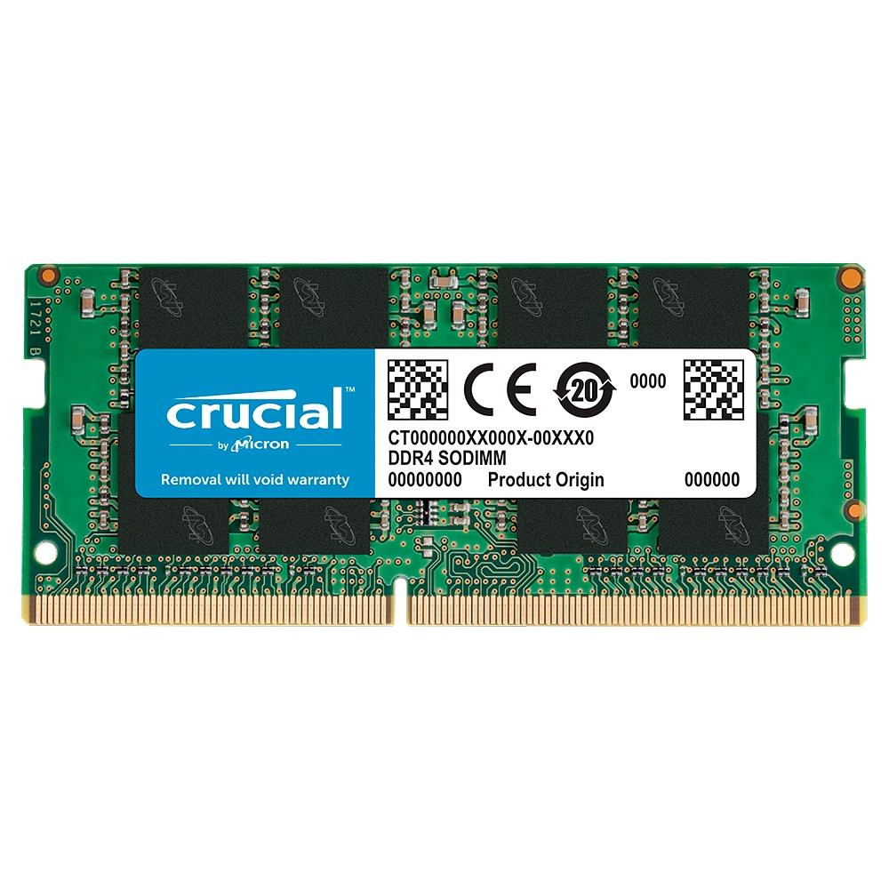 Memória Crucial, 8GB, 2666MHz, DDR4, Para Notebook, CL19 – CT8G4SFRA266