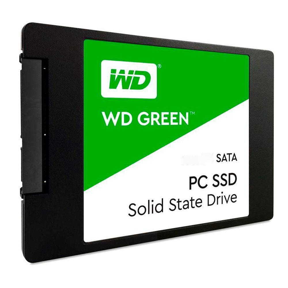 SSD WD Green, 1TB, SATA, Leitura 545MB/s, Gravação 430MB/s – WDS100T2G0A