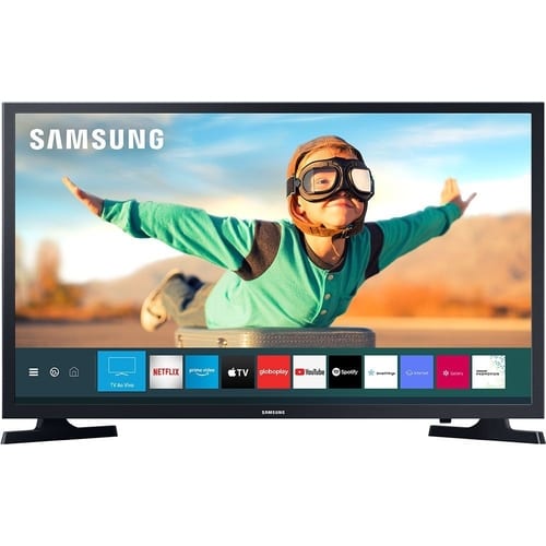 Smart TV LED 32″ Samsung 32T4300 HD WIFI HDR para Brilho e Contraste Plataforma Tizen 2 HDMI 1 USB – Preto
