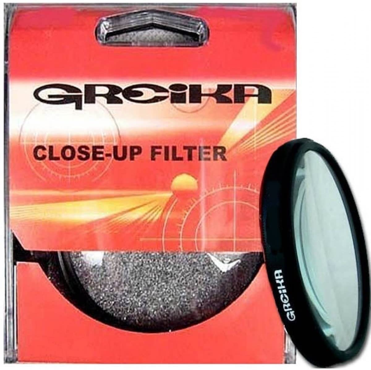 Filtro Close Up Para Lente de 62mm, Greika, Preto e Transparente