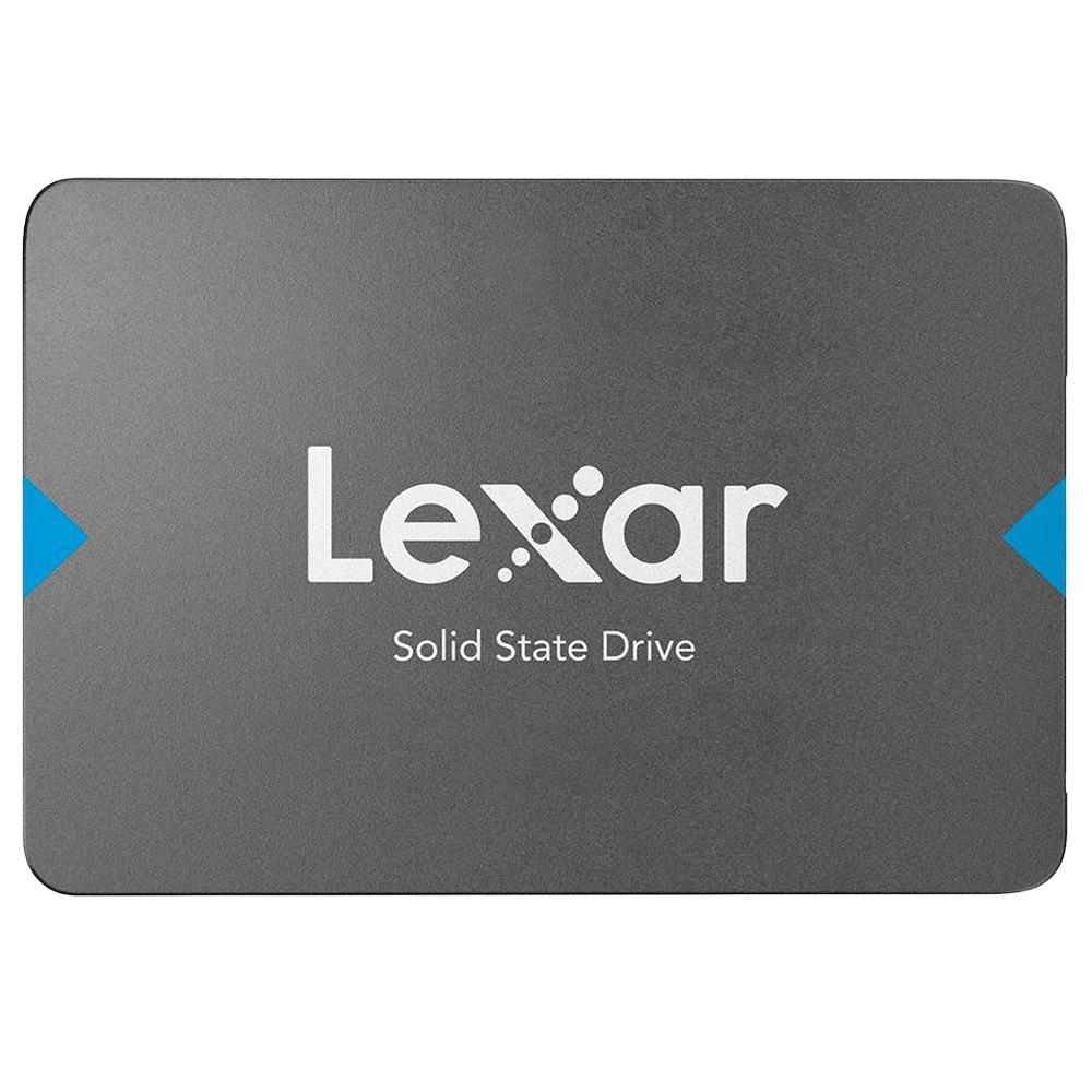SSD Lexar NQ100 SATAIII 480GB, Leituras: 560Mb/s e Gravações: 480Mb/s – LNQ100X480G-RNNNG