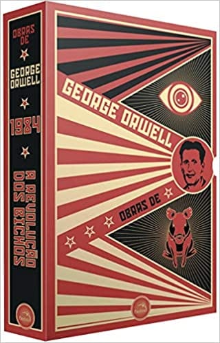 Box Obras De George Orwell + Pôster + Marcadores + Cards (Português) Capa comum – Conjunto de caixa, 20 janeiro 2021