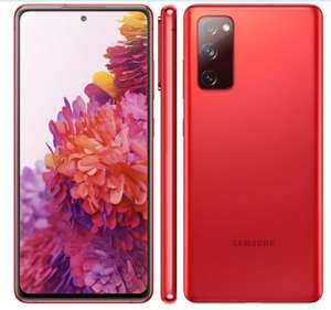 Smartphone Samsung Galaxy S20 FE Cloud Red 128GB, 6GB RAM, Tela Infinita de 6.5”, Câmera Traseira Tripla, Android 10 e Processador Octa-Core