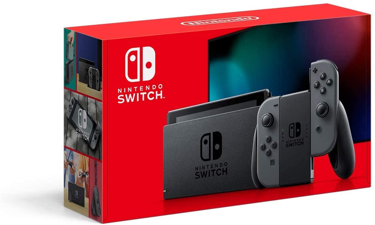 Console New Nintendo Switch – Cinza (versão nacional)